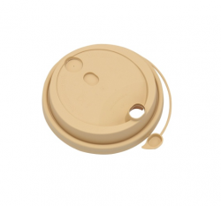 Крышка матовая для напитков 90 мм. ПП (крафт)